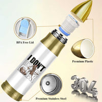 Marcus The Worm Christmas Meme Bullet Tumbler I Do Not Like This Rock Xmas - Wonder Print Shop