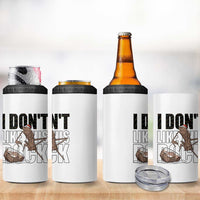 Marcus The Worm Christmas Meme 4 in 1 Can Cooler Tumbler I Do Not Like This Rock Xmas - Wonder Print Shop