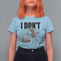 Marcus The Worm Christmas Meme T Shirt For Women I Do Not Like This Rock Xmas - Wonder Print Shop
