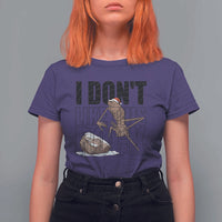 Marcus The Worm Christmas Meme T Shirt For Women I Do Not Like This Rock Xmas - Wonder Print Shop