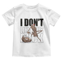 Marcus The Worm Christmas Meme Toddler T Shirt I Do Not Like This Rock Xmas - Wonder Print Shop