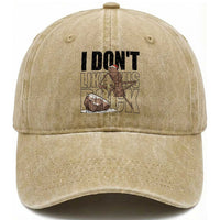 Marcus The Worm Christmas Meme Washed Cotton Baseball Cap I Do Not Like This Rock Xmas