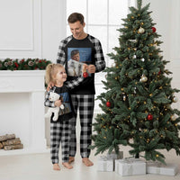 John F. Kennedy Smoking Smoker Plaid Pajama Set If Not Us Who If Not Now When Quote