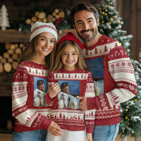 John F. Kennedy Smoking Smoker Ugly Christmas Sweater If Not Us Who If Not Now When Quote