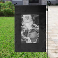 John F Kennedy Cigar Smoking Sunglasses Garden Flag Those Who Dare To Fail Miserably Can Achive Greatly