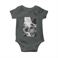 John F Kennedy Cigar Smoking Sunglasses Baby Onesie Those Who Dare To Fail Miserably Can Achive Greatly