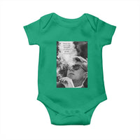 John F Kennedy Cigar Smoking Sunglasses Baby Onesie Those Who Dare To Fail Miserably Can Achive Greatly