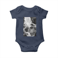 John F Kennedy Cigar Smoking Sunglasses Baby Onesie Those Who Dare To Fail Miserably Can Achive Greatly