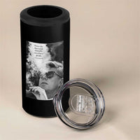 John F Kennedy Cigar Smoking Sunglasses 4 in 1 Can Cooler Tumbler Those Who Dare To Fail Miserably Can Achive Greatly