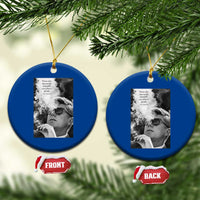 John F Kennedy Cigar Smoking Sunglasses Ceramic Ornament Those Who Dare To Fail Miserably Can Achive Greatly