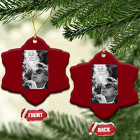 John F Kennedy Cigar Smoking Sunglasses Ceramic Ornament Those Who Dare To Fail Miserably Can Achive Greatly