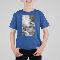 John F Kennedy Cigar Smoking Sunglasses T Shirt For Kid Those Who Dare To Fail Miserably Can Achive Greatly