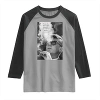 John F Kennedy Cigar Smoking Sunglasses Raglan Shirt Those Who Dare To Fail Miserably Can Achive Greatly