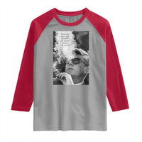 John F Kennedy Cigar Smoking Sunglasses Raglan Shirt Those Who Dare To Fail Miserably Can Achive Greatly