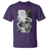 John F Kennedy Cigar Smoking Sunglasses T Shirt Those Who Dare To Fail Miserably Can Achive Greatly
