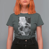 John F Kennedy Cigar Smoking Sunglasses T Shirt For Women Those Who Dare To Fail Miserably Can Achive Greatly