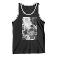 John F Kennedy Cigar Smoking Sunglasses Tank Top Those Who Dare To Fail Miserably Can Achive Greatly