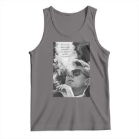 John F Kennedy Cigar Smoking Sunglasses Tank Top Those Who Dare To Fail Miserably Can Achive Greatly