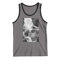 John F Kennedy Cigar Smoking Sunglasses Tank Top Those Who Dare To Fail Miserably Can Achive Greatly