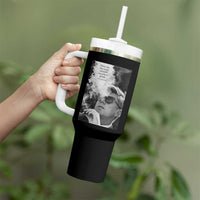 John F Kennedy Cigar Smoking Sunglasses Tumbler With Handle Those Who Dare To Fail Miserably Can Achive Greatly