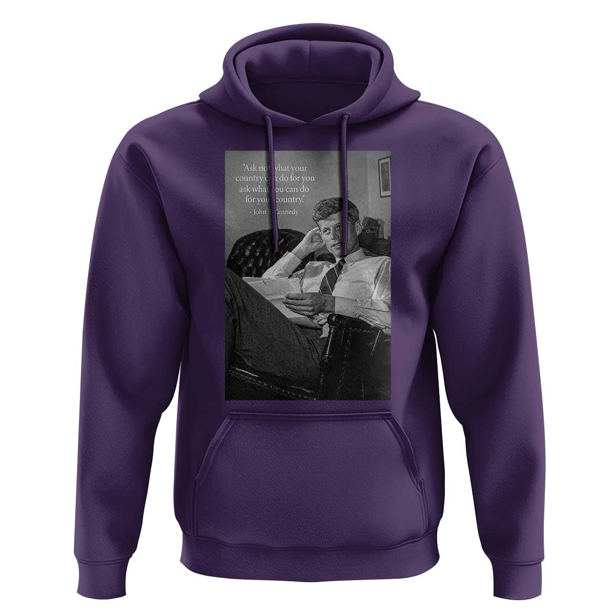 John F Kennedy Quote Hoodie American President History
