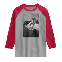 John F Kennedy Quote Raglan Shirt American President History