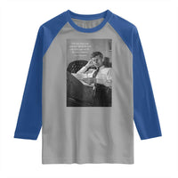 John F Kennedy Quote Raglan Shirt American President History