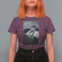 John F Kennedy Quote T Shirt For Women American President History
