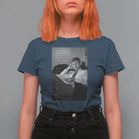John F Kennedy Quote T Shirt For Women American President History