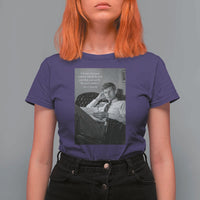 John F Kennedy Quote T Shirt For Women American President History