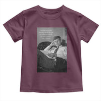 John F Kennedy Quote Toddler T Shirt American President History
