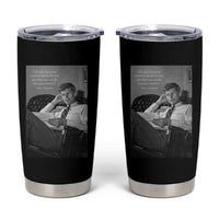 John F Kennedy Quote Tumbler Cup American President History