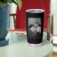 John F Kennedy Quote Tumbler Cup American President History