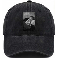 John F Kennedy Quote Washed Cotton Baseball Cap American President History