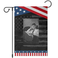 John F Kennedy Quote Garden Flag American President History
