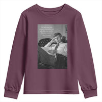 John F Kennedy Quote Youth Sweatshirt American President History