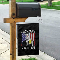 John F Kennedy Garden Flag 4th of July America Flag Beer