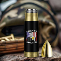 John F Kennedy Bullet Tumbler 4th of July America Flag Beer