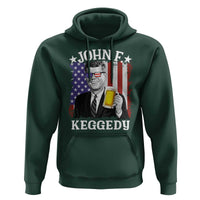 John F Kennedy Hoodie 4th of July America Flag Beer
