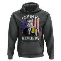 John F Kennedy Hoodie 4th of July America Flag Beer
