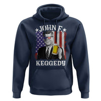 John F Kennedy Hoodie 4th of July America Flag Beer