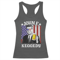 John F Kennedy Racerback Tank Top 4th of July America Flag Beer