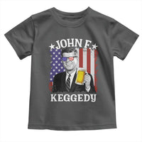 John F Kennedy Toddler T Shirt 4th of July America Flag Beer