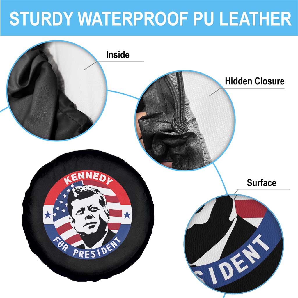John F Kennedy US President American History Spare Tire Cover