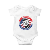 John F Kennedy US President American History Baby Onesie