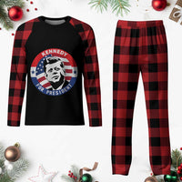 John F Kennedy US President American History Plaid Pajama Set