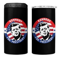 John F Kennedy US President American History 4 in 1 Can Cooler Tumbler
