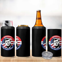 John F Kennedy US President American History 4 in 1 Can Cooler Tumbler