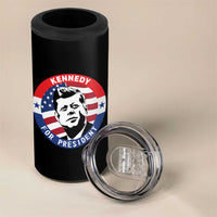 John F Kennedy US President American History 4 in 1 Can Cooler Tumbler