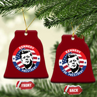 John F Kennedy US President American History Ceramic Ornament